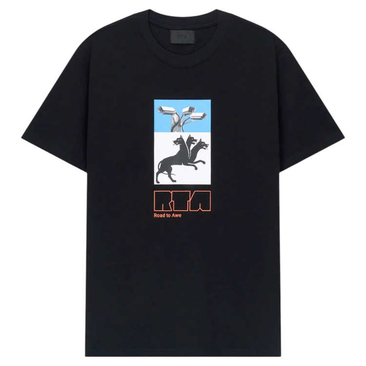 Liam Slim Fit Black Cerberus Tee