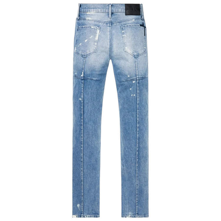 Distressed White Paint Clayton Skinny Jean