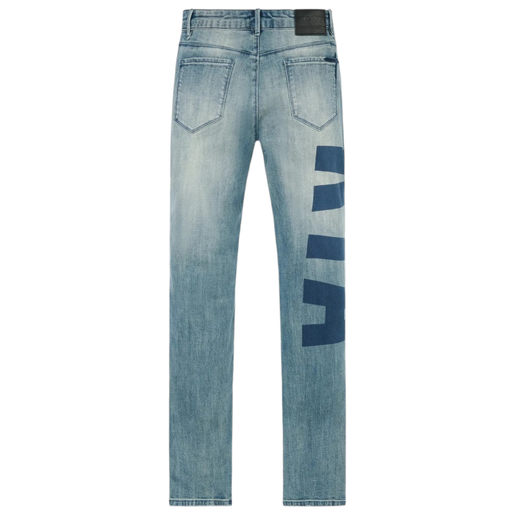 Bryant Mid Blue Side Logo Jean