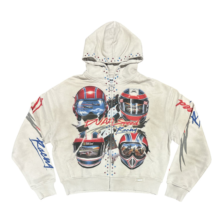 Velocity Hoodie Washed Beige