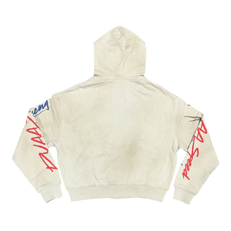 Velocity Hoodie Washed Beige