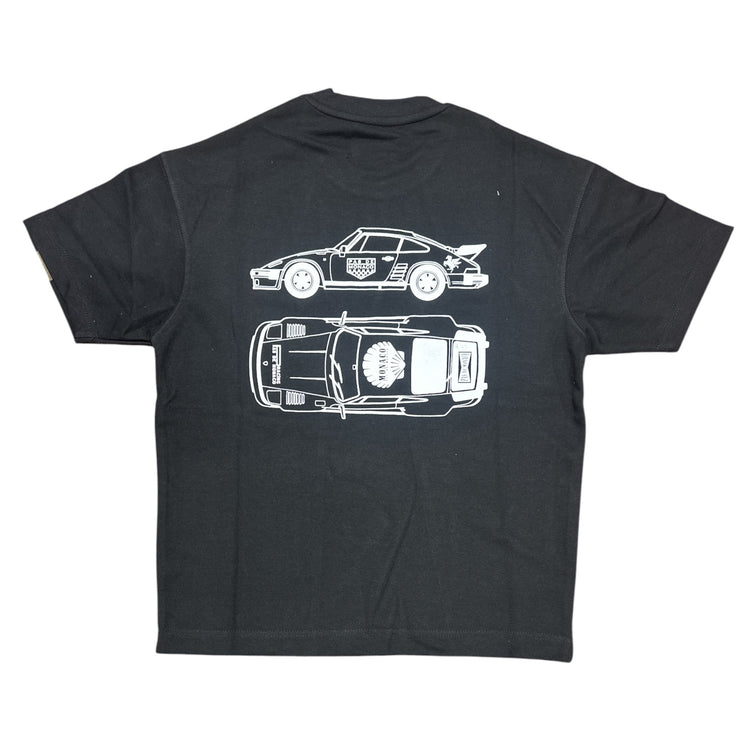Slanted Tee Black