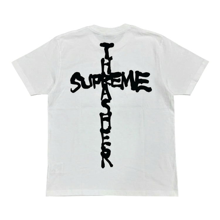 Supreme x Thrasher Cross Tee White