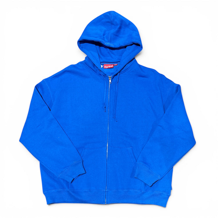 Supreme x Thrasher Zip Up Hoodie Blue
