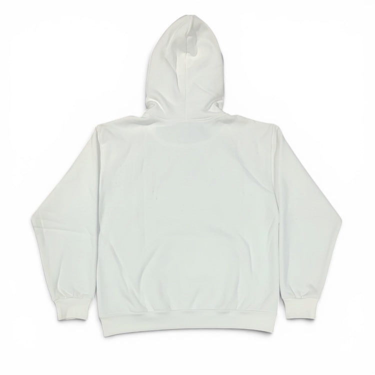 OG Rhinestone Logo Hoodie White
