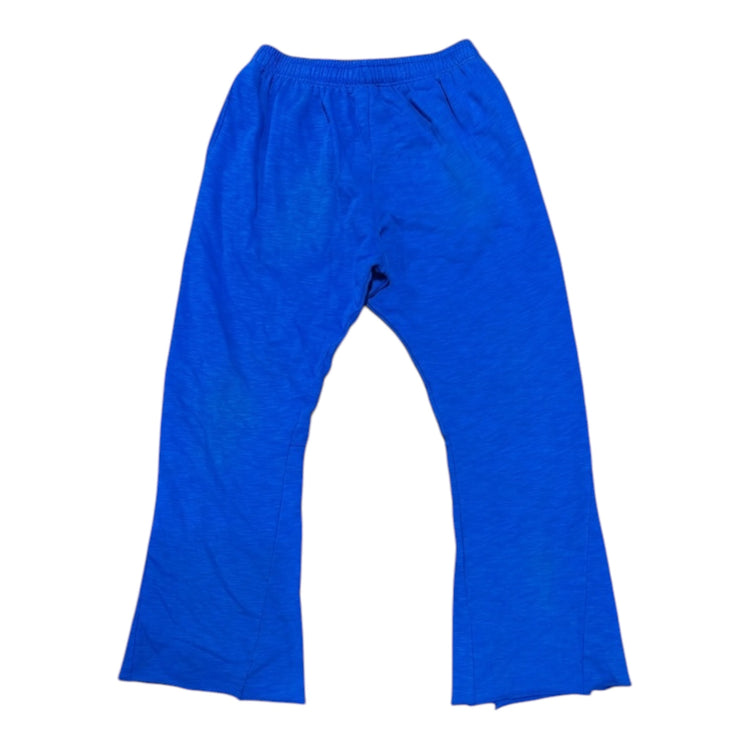 Racer Flare Sweatpants Blue