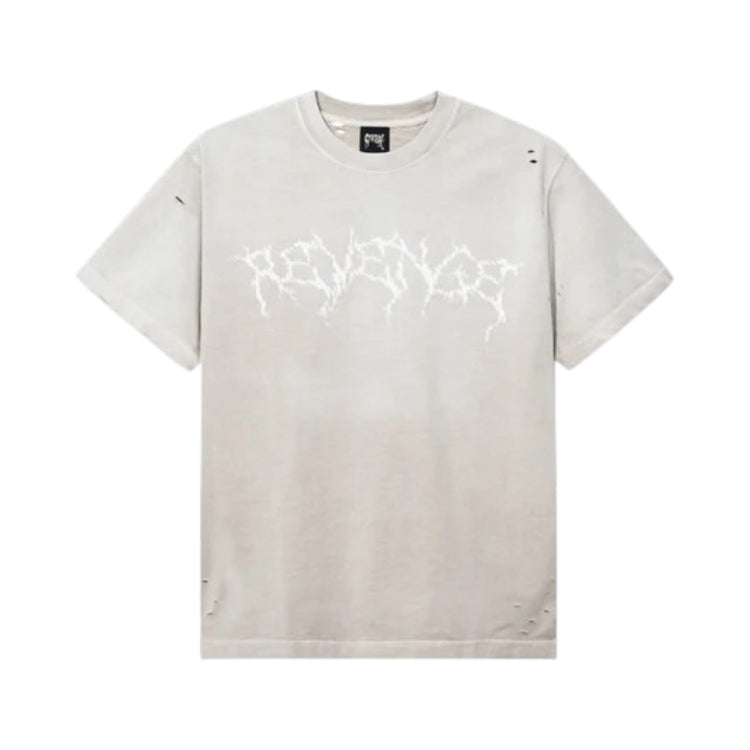 Kosuke Kawamura Flower Anarchy Treated Tee Cement