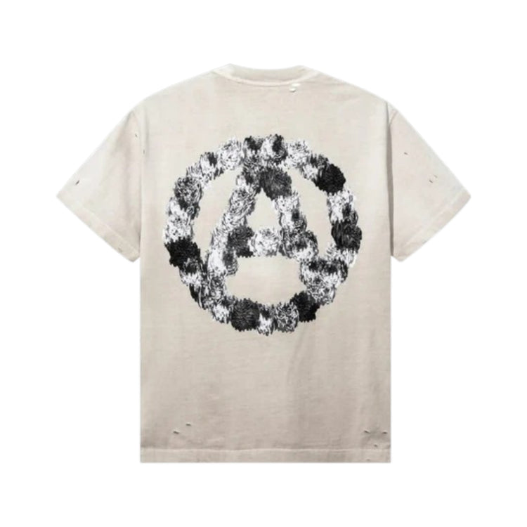 Kosuke Kawamura Flower Anarchy Treated Tee Cement