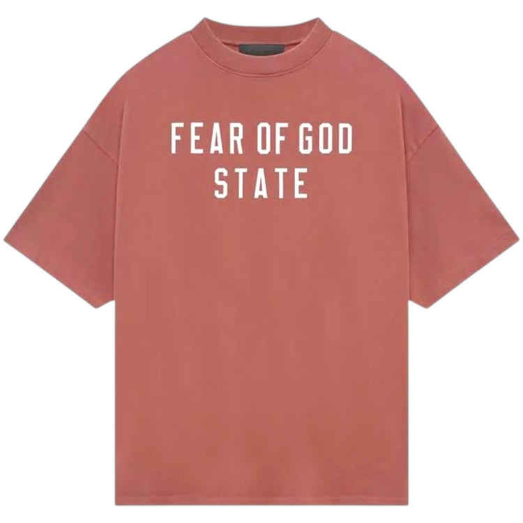 FW24 Jersey Arch Logo SS Tee Crimson