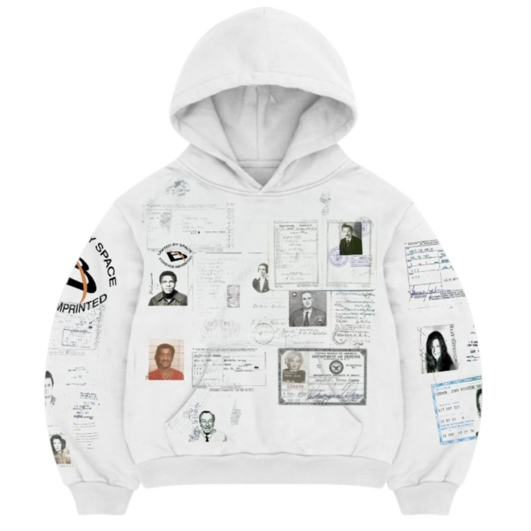 Passport Hoodie White