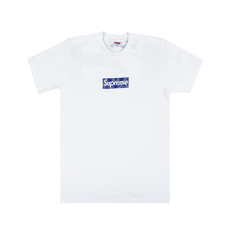 Bandana Box Logo Tee White