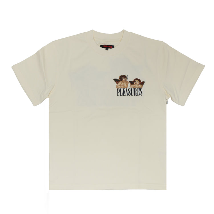 Dynamic Short Sleeve Crewneck Tee Beige at Urban Styles