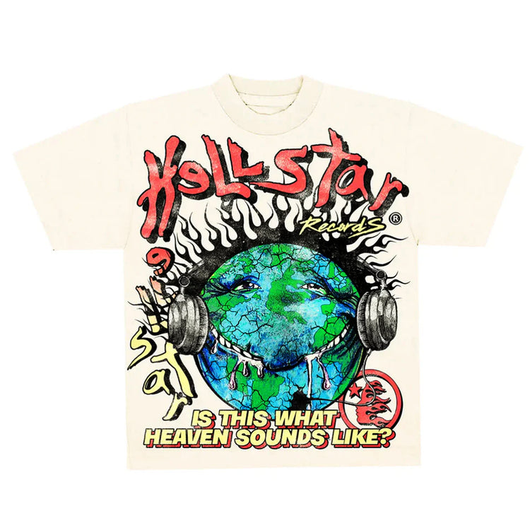Hellstar Heaven on Earth Tee Front View at Urban Styles