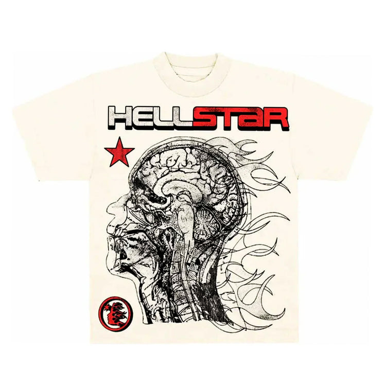 Hellstar Human Development Tee Front View at Urban Styles