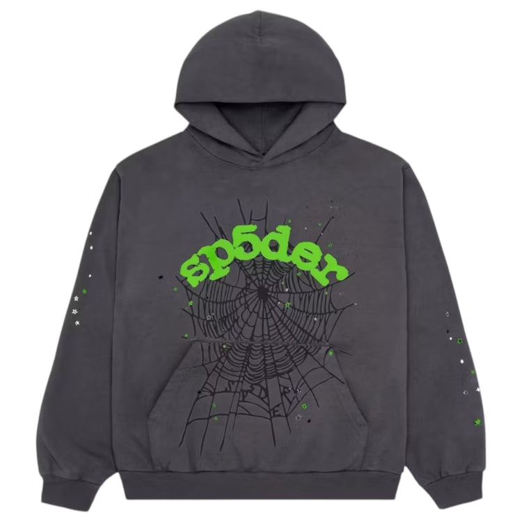 Wait Web Hoodie Slate Grey