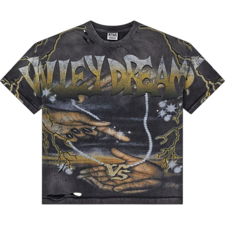 Hands of God Tee Washed Black