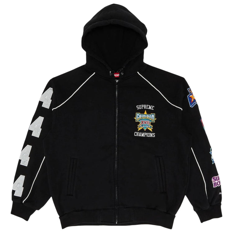 Playoffs Zip Up Hoodie Black