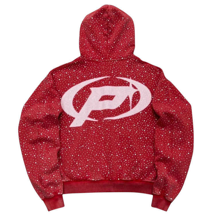 Diamond Hoodie Red