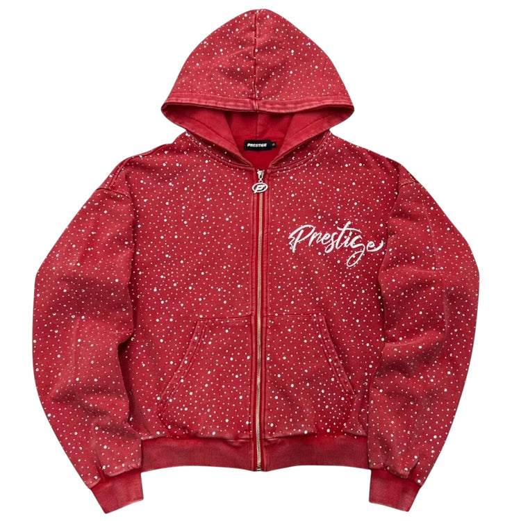 Diamond Hoodie Red