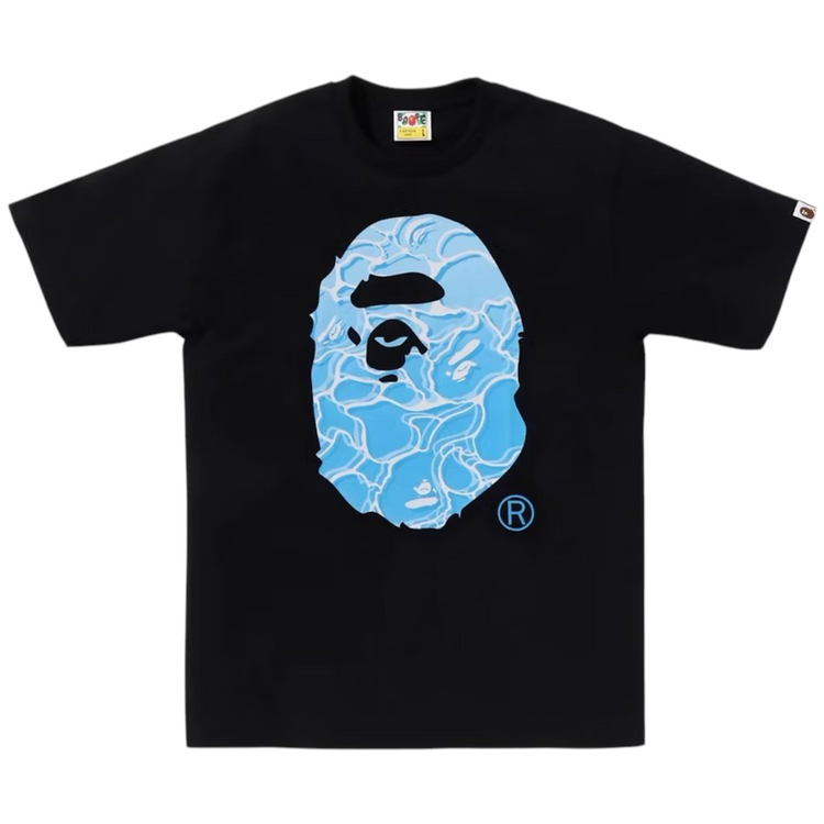 ABC Sea Surface Camo Ape Head T-Shirt Black