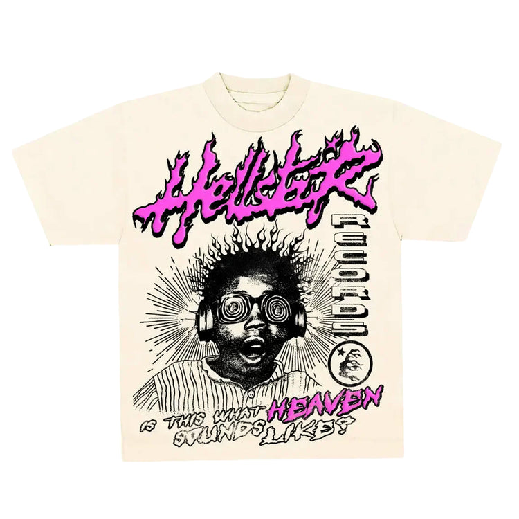 Hellstar Sounds Like Heaven Tee Front View at Urban Styles