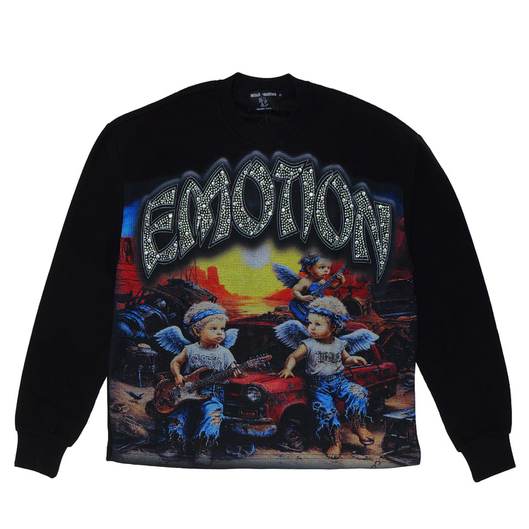 Emotion Sunrise Thermal Tee Front Thumbnail at Urban Styles